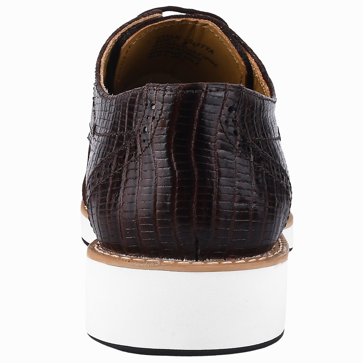 Liberty Zeno Gutta Lizard Print Leather Textile Casual Sneakers