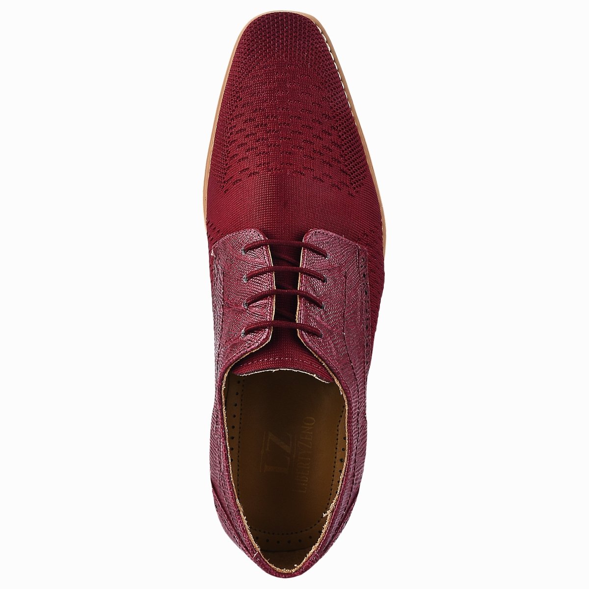 Liberty Zeno Gutta Lizard Print Leather Textile Casual Sneakers
