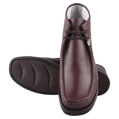 Liberty Zeno HAMARA JOE Rush Leather Desert Chukka Brown Casual Boots