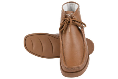 Liberty Zeno HAMARA JOE Rush Leather Desert Chukka Brown Casual Boots