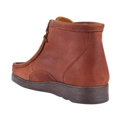 Liberty Zeno HAMARA JOE Rush Leather Desert Chukka Brown Casual Boots