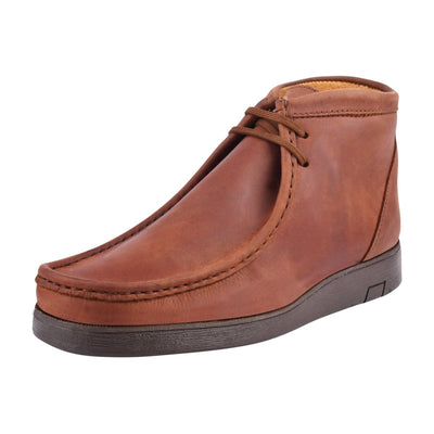 Liberty Zeno HAMARA JOE Rush Leather Desert Chukka Brown Casual Boots