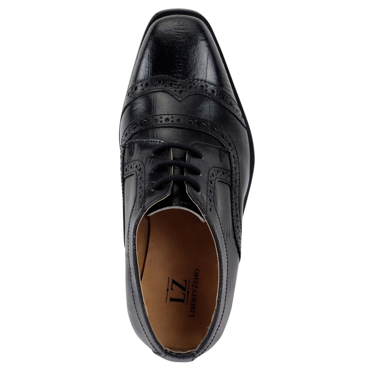 Liberty Zeno Harp Leather Oxford Style Dress Shoes