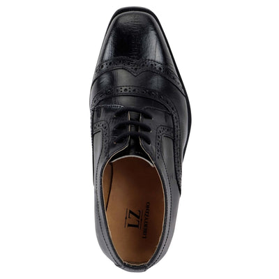 Liberty Zeno Harp Leather Oxford Style Dress Shoes