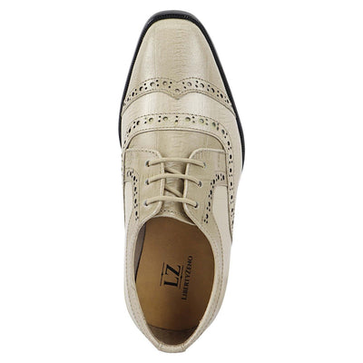 Liberty Zeno Harp Leather Oxford Style Dress Shoes