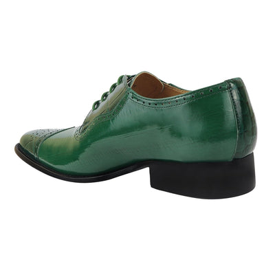 Liberty Zeno Henley Genuine Leather Oxford Style Brogue Dress Shoes