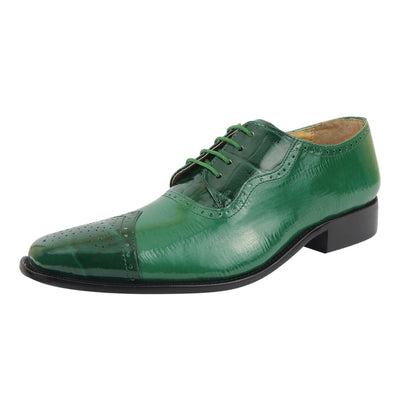 Liberty Zeno Henley Genuine Leather Oxford Style Brogue Dress Shoes