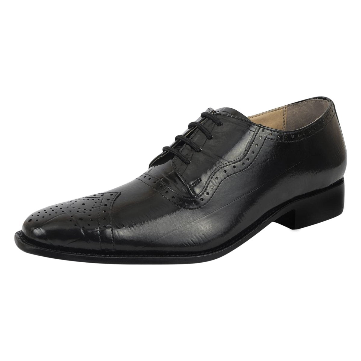 Liberty Zeno Henley Genuine Leather Oxford Style Brogue Dress Shoes