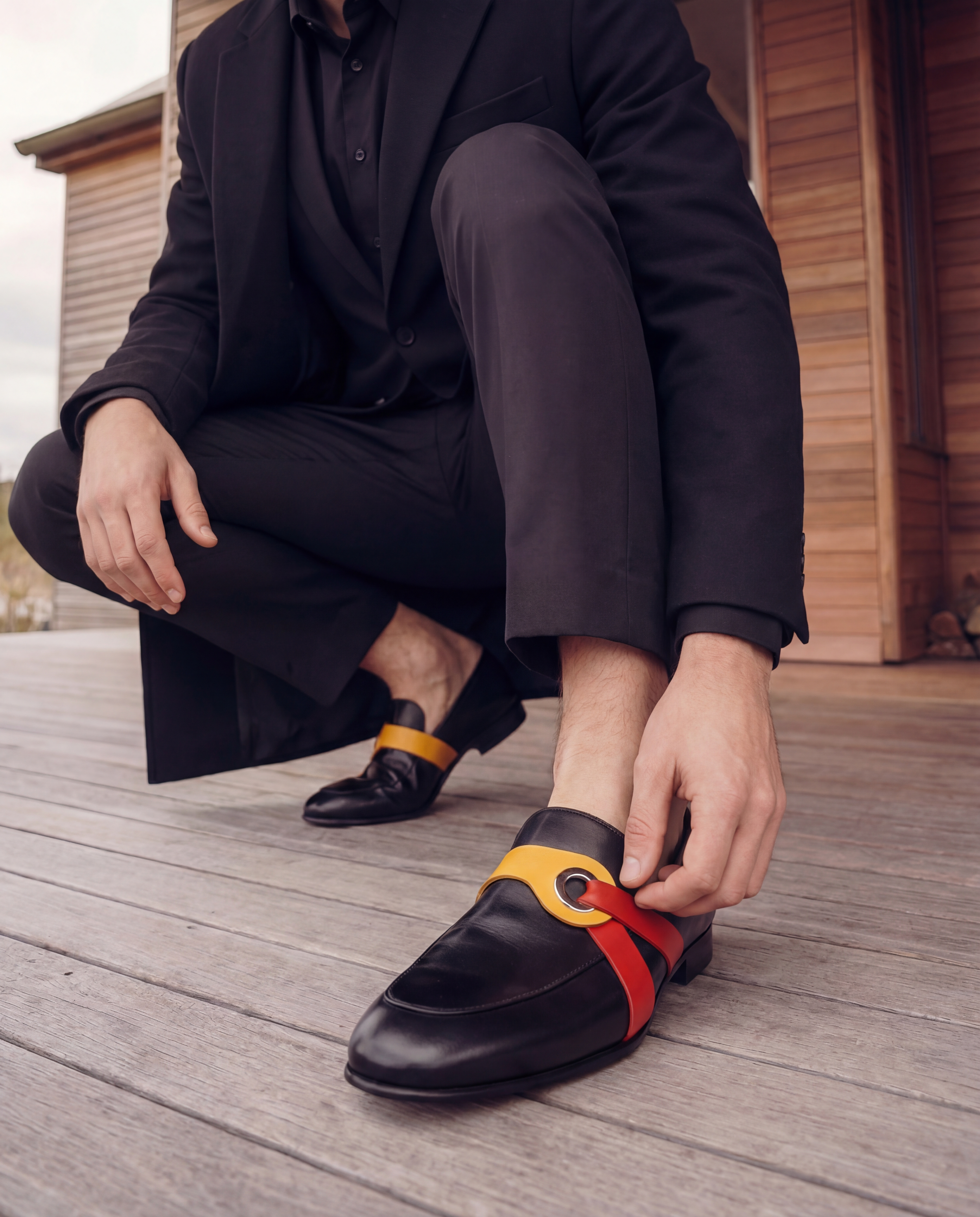 The Jackie Black Bit Dress Loafer Limited Edition Men Shoe