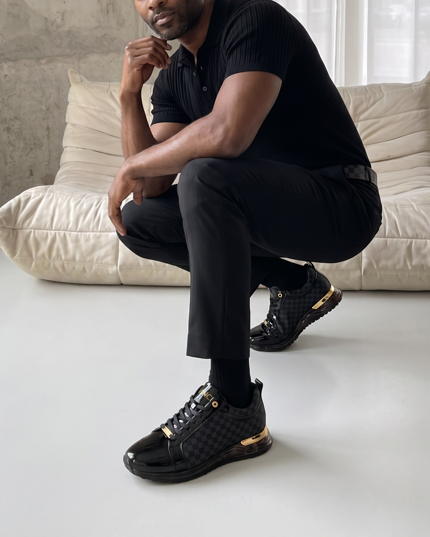 The Monte Carlo Black Men Sneaker Limited Edition