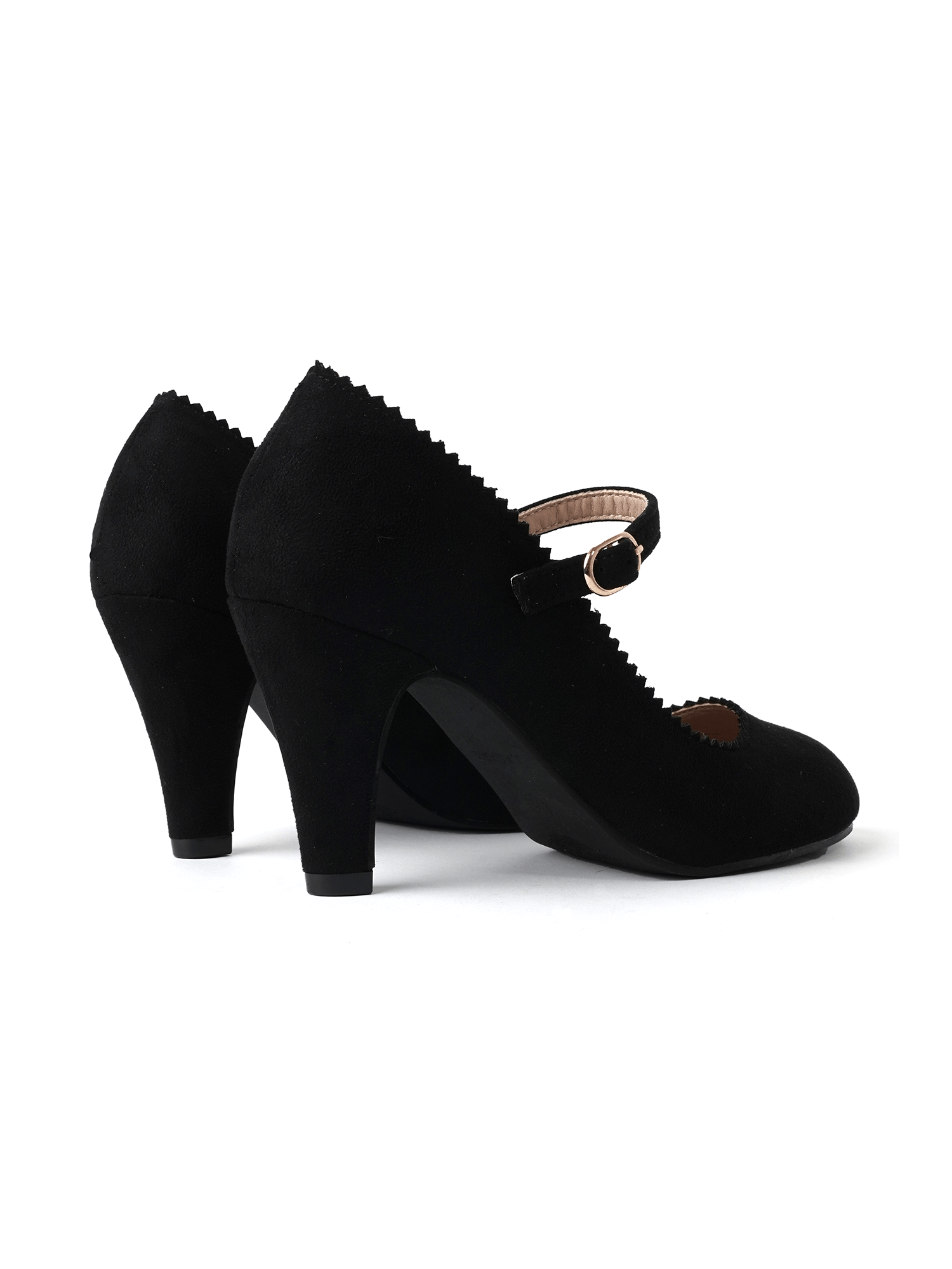 Honey | Black Suede
