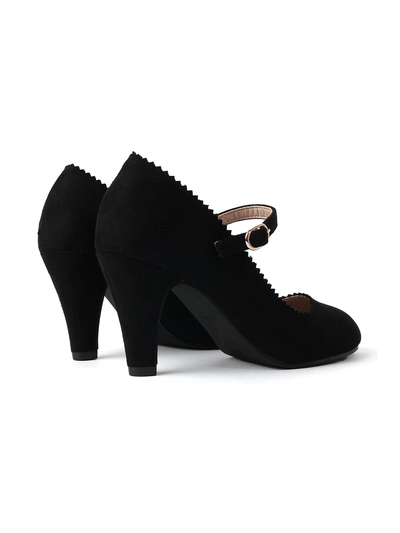 Honey | Black Suede