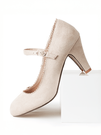 Honey | Beige Suede