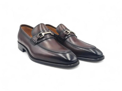 Carrucci Shoes Horsebit Buckle Loafer Calf Leather Timeless KS50938