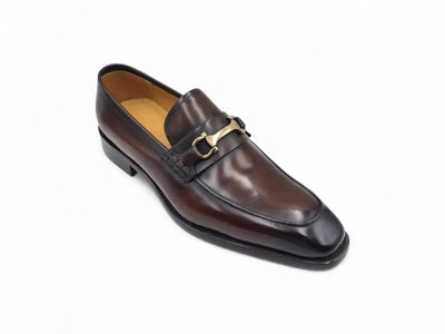 Carrucci Shoes Horsebit Buckle Loafer Calf Leather Timeless KS50938