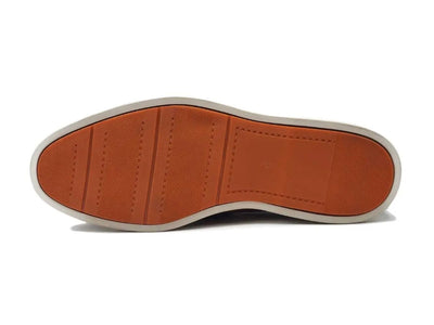 Carrucci Shoes Horsebit Loafer Sporty Sole Hand Burnished Men's Leather