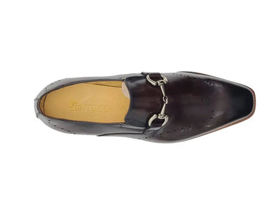 Carrucci Shoes Horsebit Wingtip Loafer Calfskin Burnished KL90101