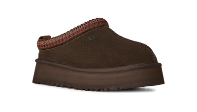 UGG Tazz II Womens Platform Slippers — Dusted Cocoa Suede