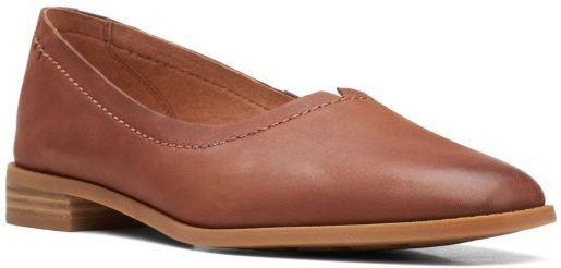 Clarks Pure Walk Women's Dark Tan Leather 26169015 — product view 1