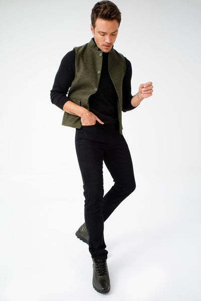 The Riga Green Suede Leather Casual Lace-Up Men Boots Final Sale!