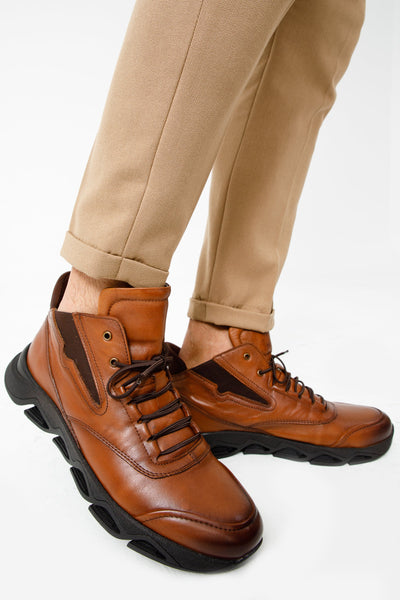 The Montana Tan Leather Casual Men Boot Final Sale!