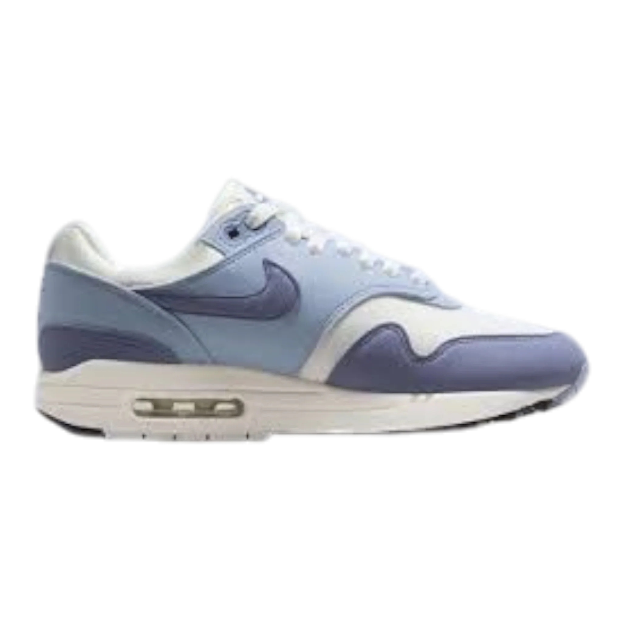 Nike Air Max 1 '87 Women's Sneakers — Sail/Light Armory Blue Low-Top