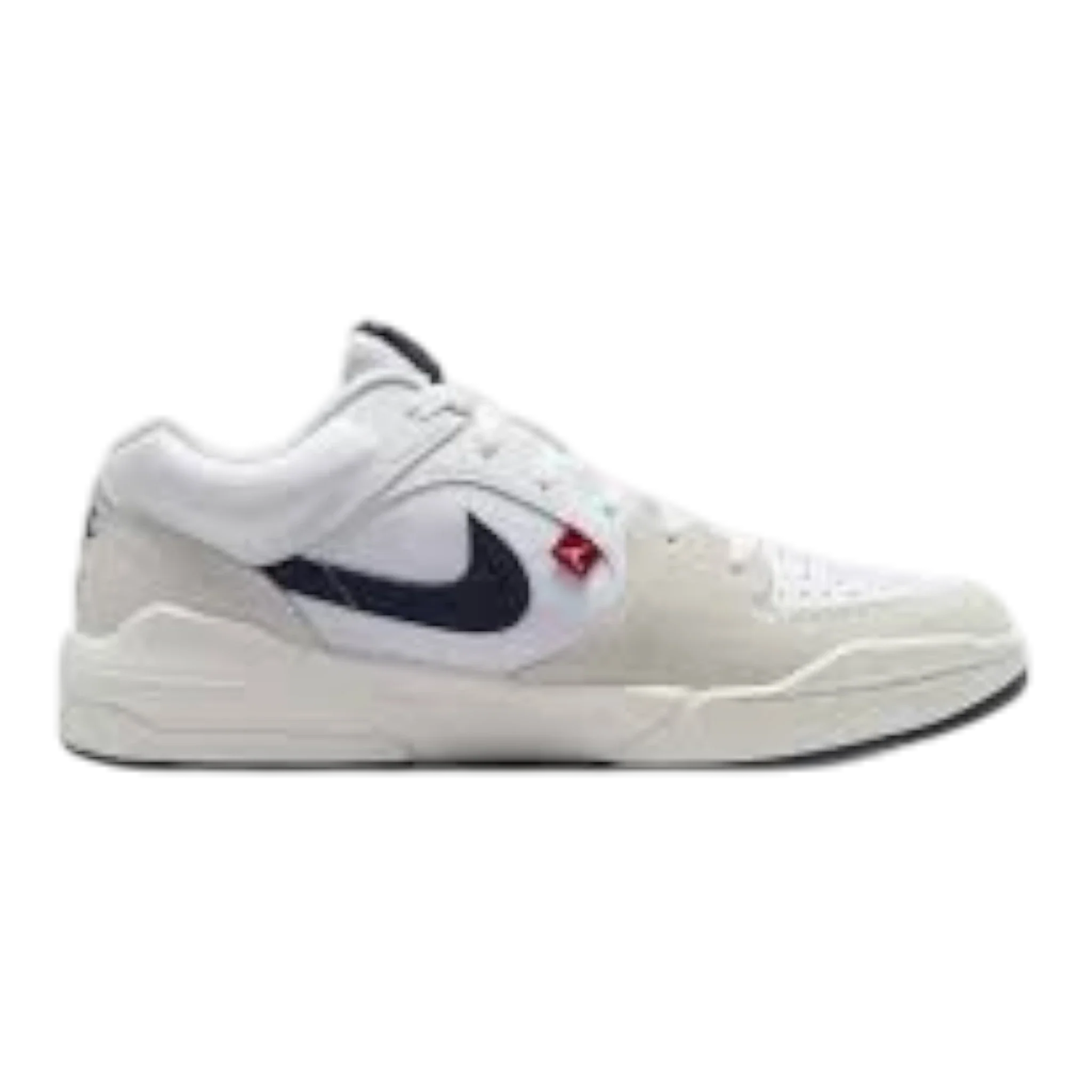 Nike Jordan Stadium 90 Men's Sneakers — White/Midnight Navy Low-Top