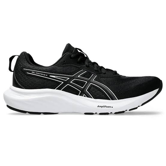 ASICS GEL-CONTEND 9 Womens Running Shoes — Black/White