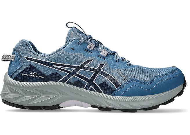 ASICS GEL-VENTURE 10 Womens Trail Running Shoes — Winter Sea/Midnight