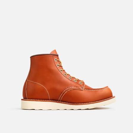 Red Wing Heritage 875 6-Inch Classic Moc Toe Men Boots Oro Legacy Leather