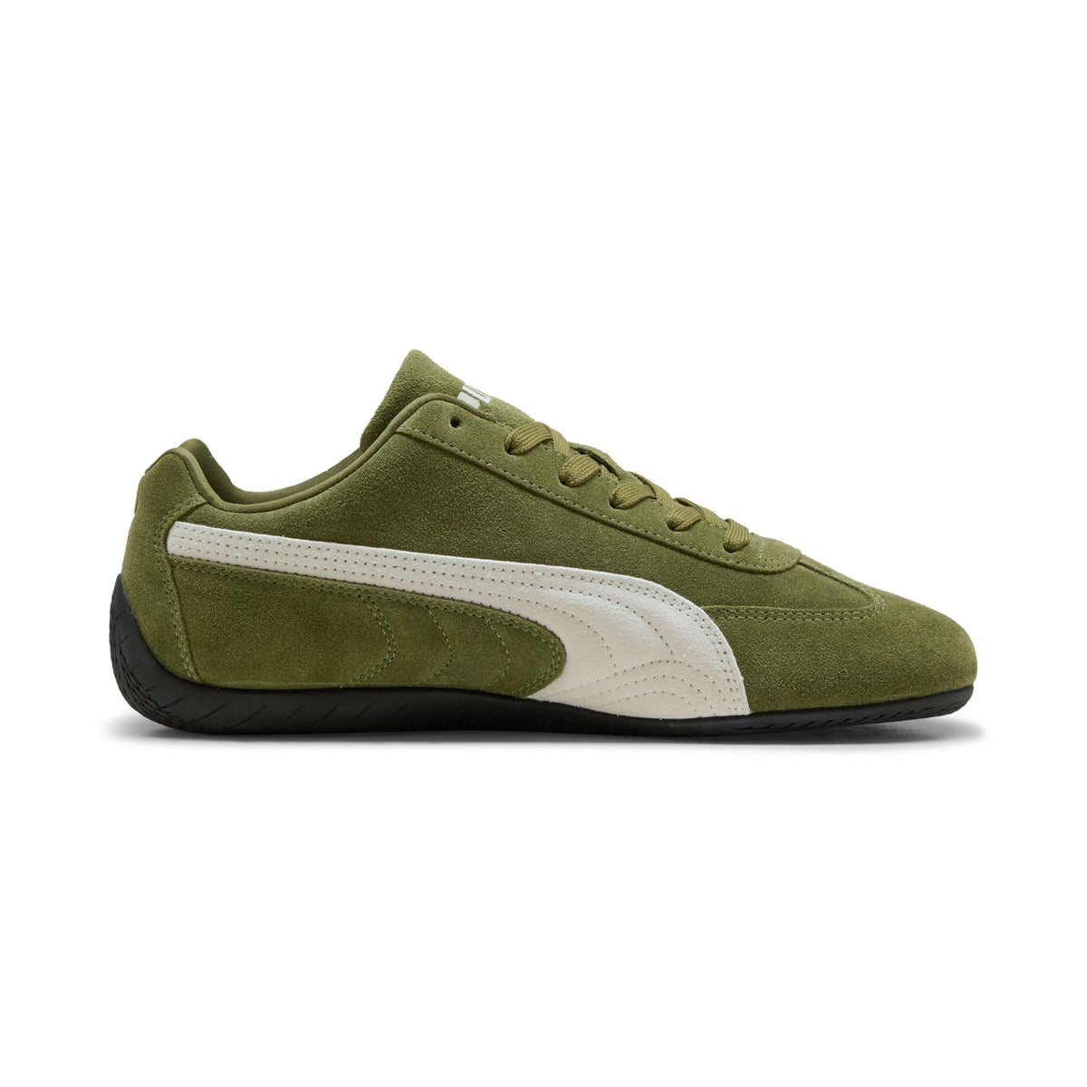 PUMA Speedcat OG Men's Sneakers — Green Suede Low-Top