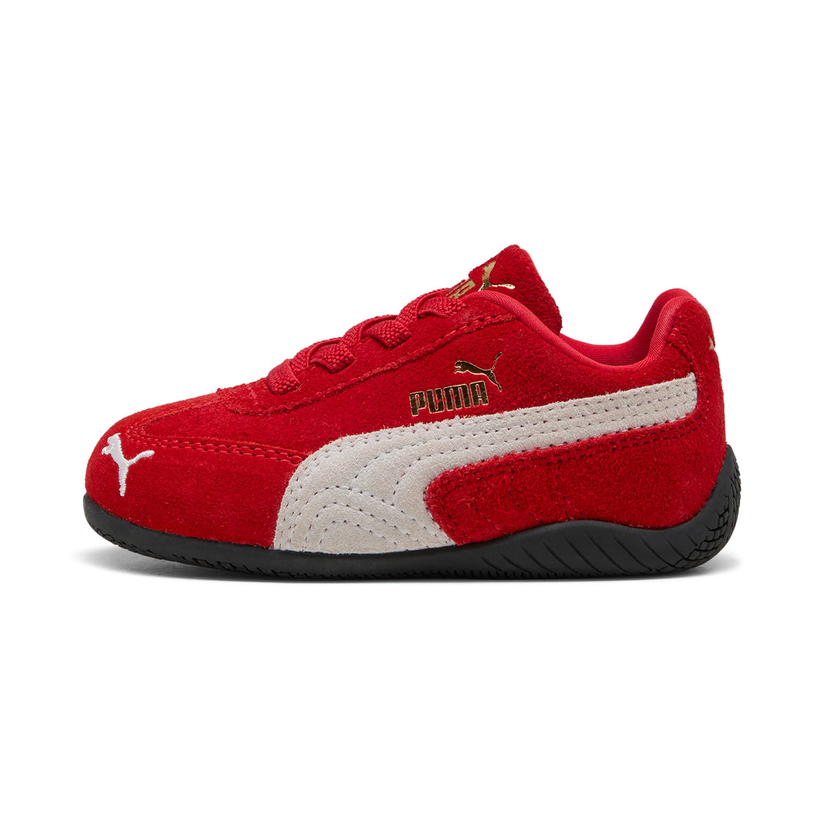 PUMA Speedcat OG Toddlers' (TD) Easy-On Sneakers — Red Suede