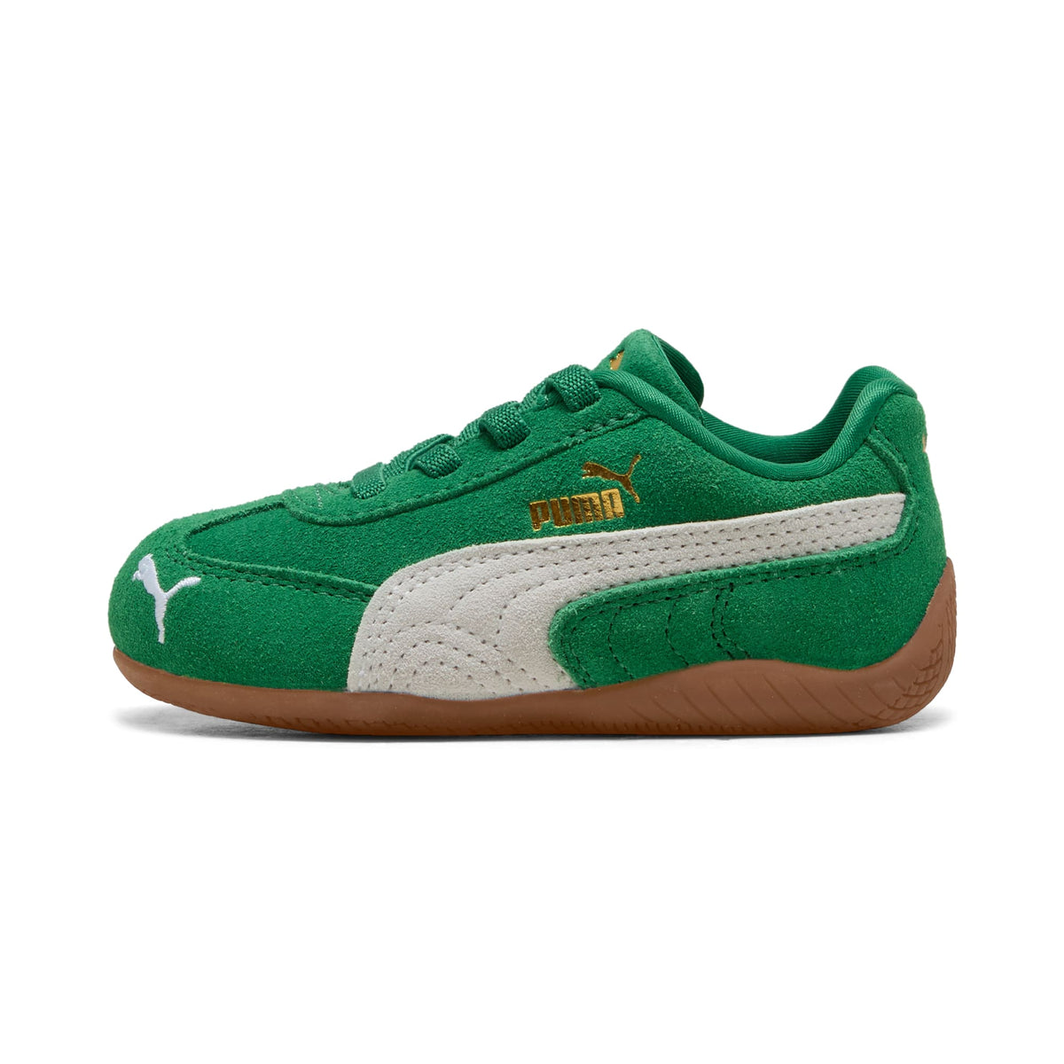 PUMA Speedcat OG Toddlers' (TD) Easy-On Sneakers — Green Suede