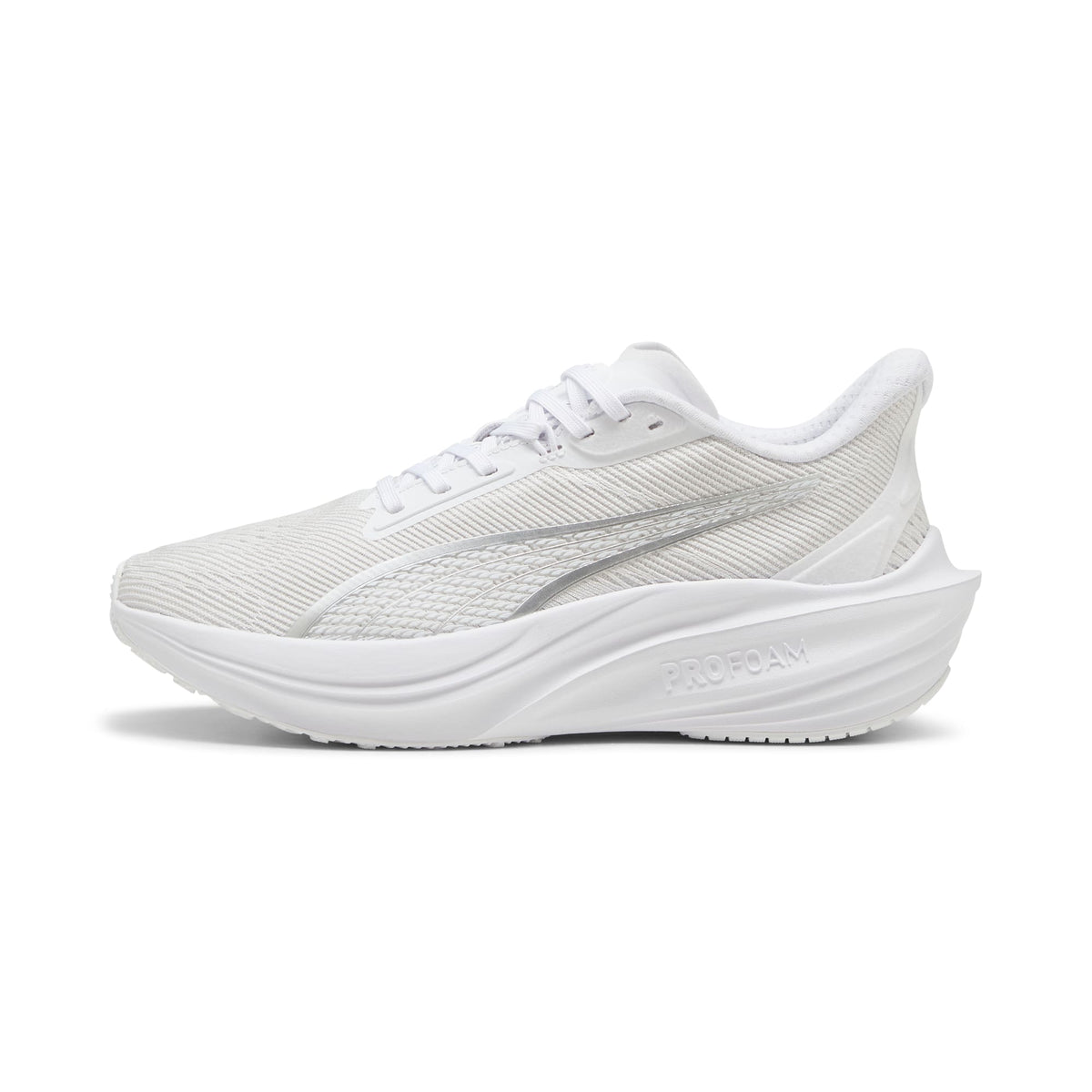 Puma Darter Pro Women Running Shoes White/Silver