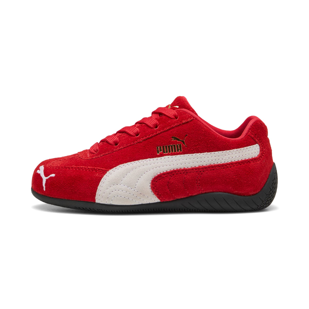 PUMA Speedcat OG Little Kids' (PS) Sneakers — Red Suede Low-Top