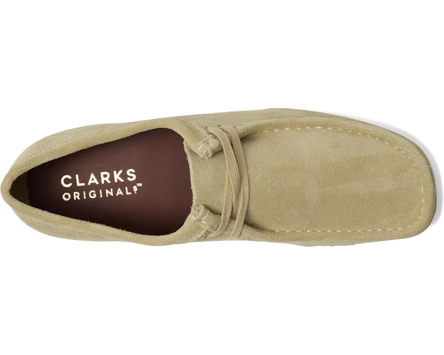 [26155515] Mens Clarks WALLABEE LOW 'MAPLE SUEDE'