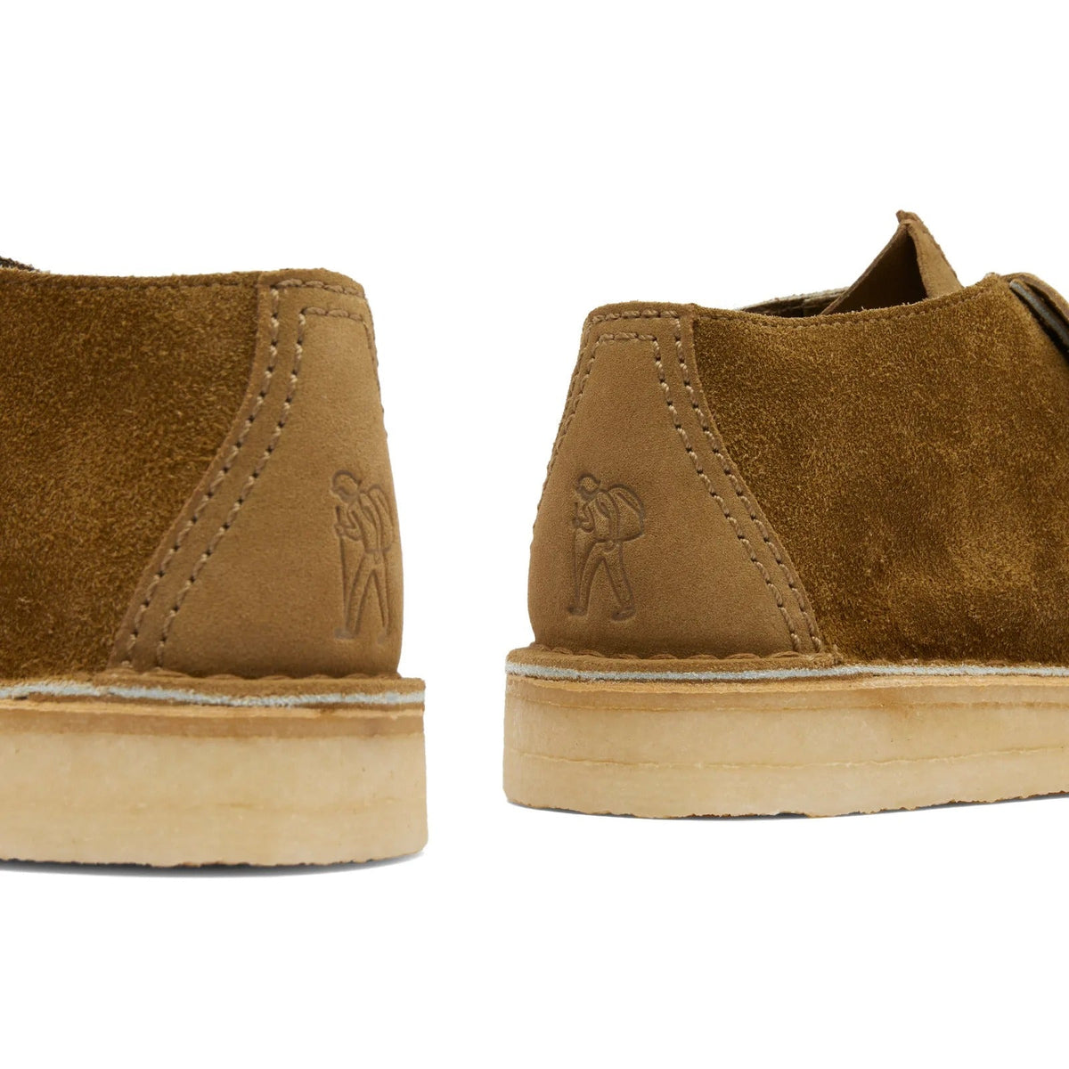 Clarks Originals Desert Trek Men's Dark Olive Combi Suede 26176531 - alternate product view