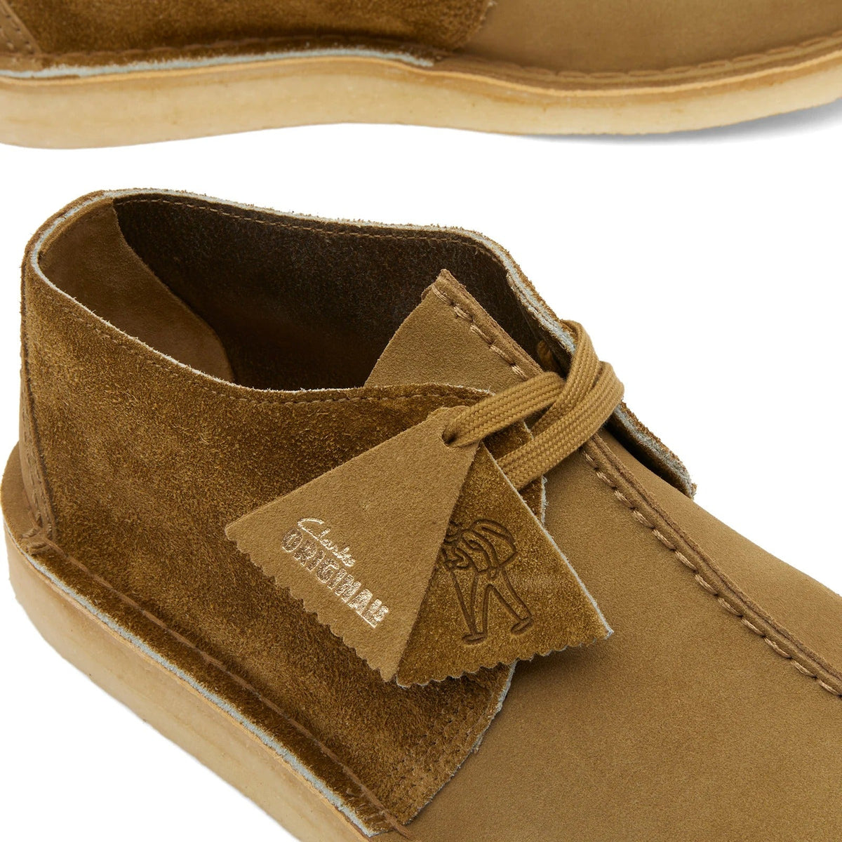 Clarks Originals Desert Trek Men's Dark Olive Combi Suede 26176531 - alternate product view