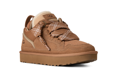 UGG Lowmel Womens Sneakers — Chestnut Suede Low-Top