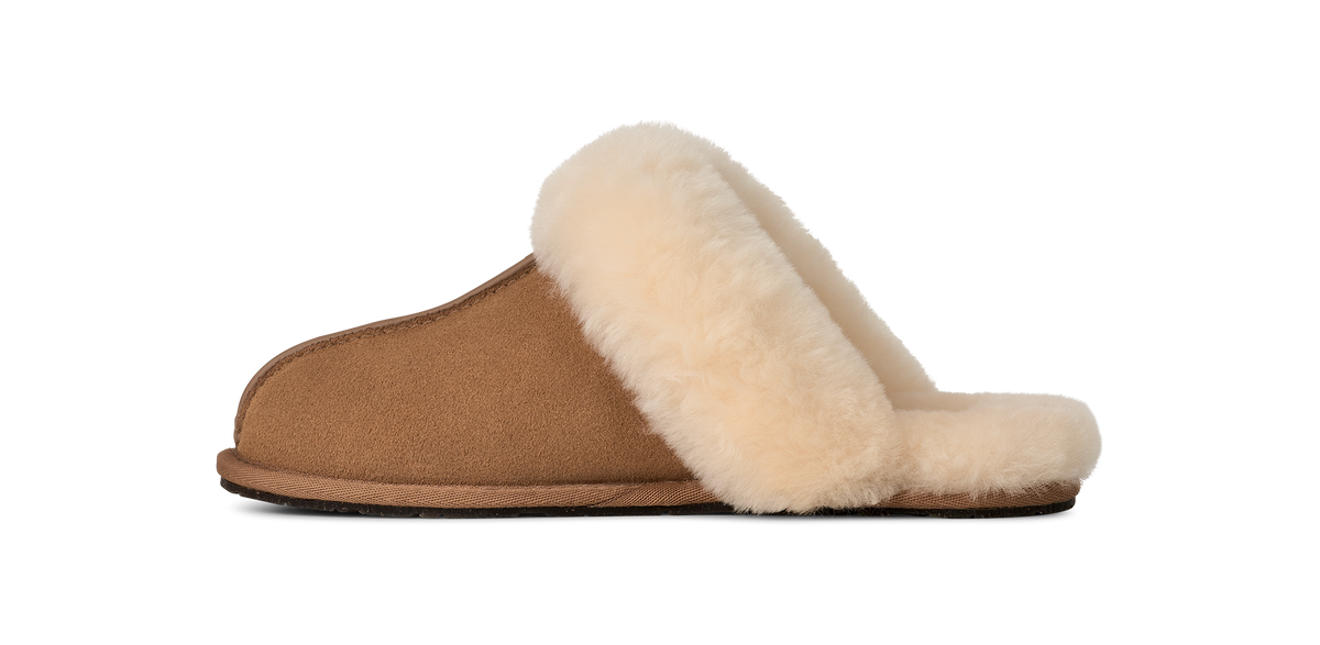 UGG Scuffette II Womens Slippers — Chestnut Suede