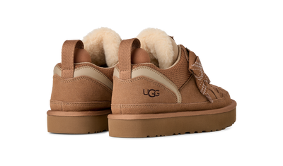 UGG Lowmel Womens Sneakers — Chestnut Suede Low-Top