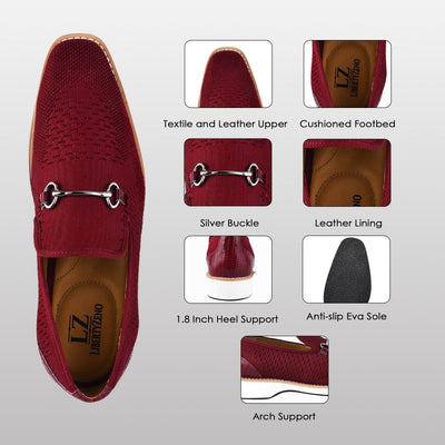 Liberty Zeno Jack Mens Leather Textile Casual Loafers