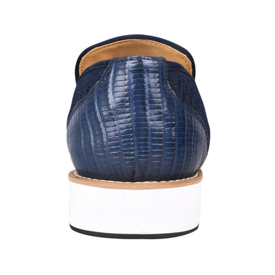 Liberty Zeno Jack Mens Leather Textile Casual Loafers