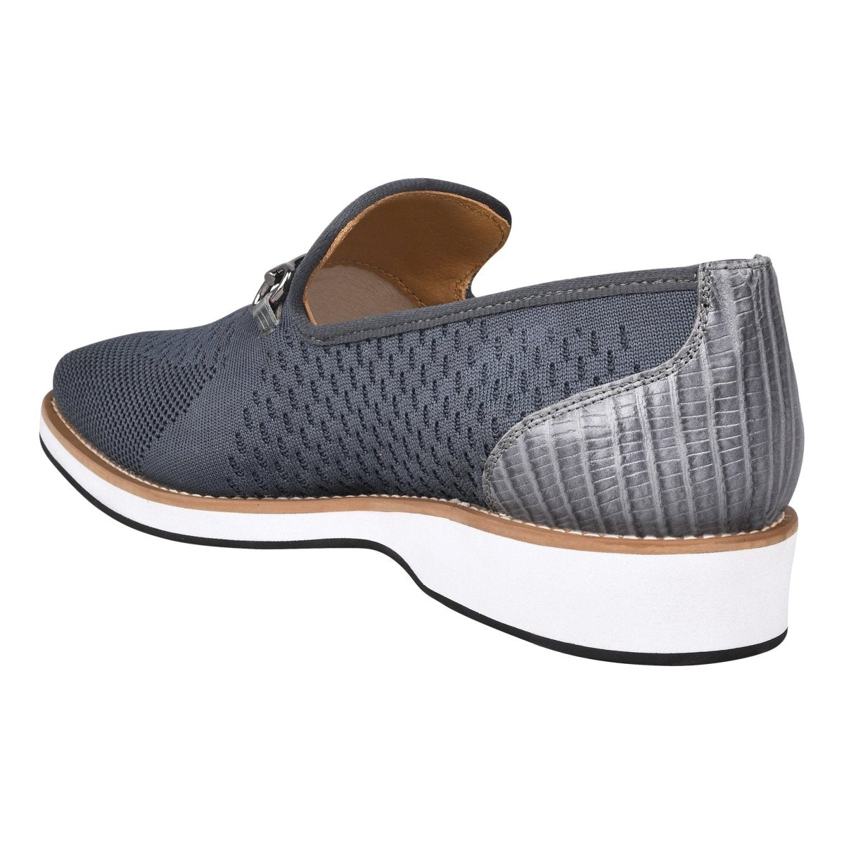 Liberty Zeno Jack Mens Leather Textile Casual Loafers