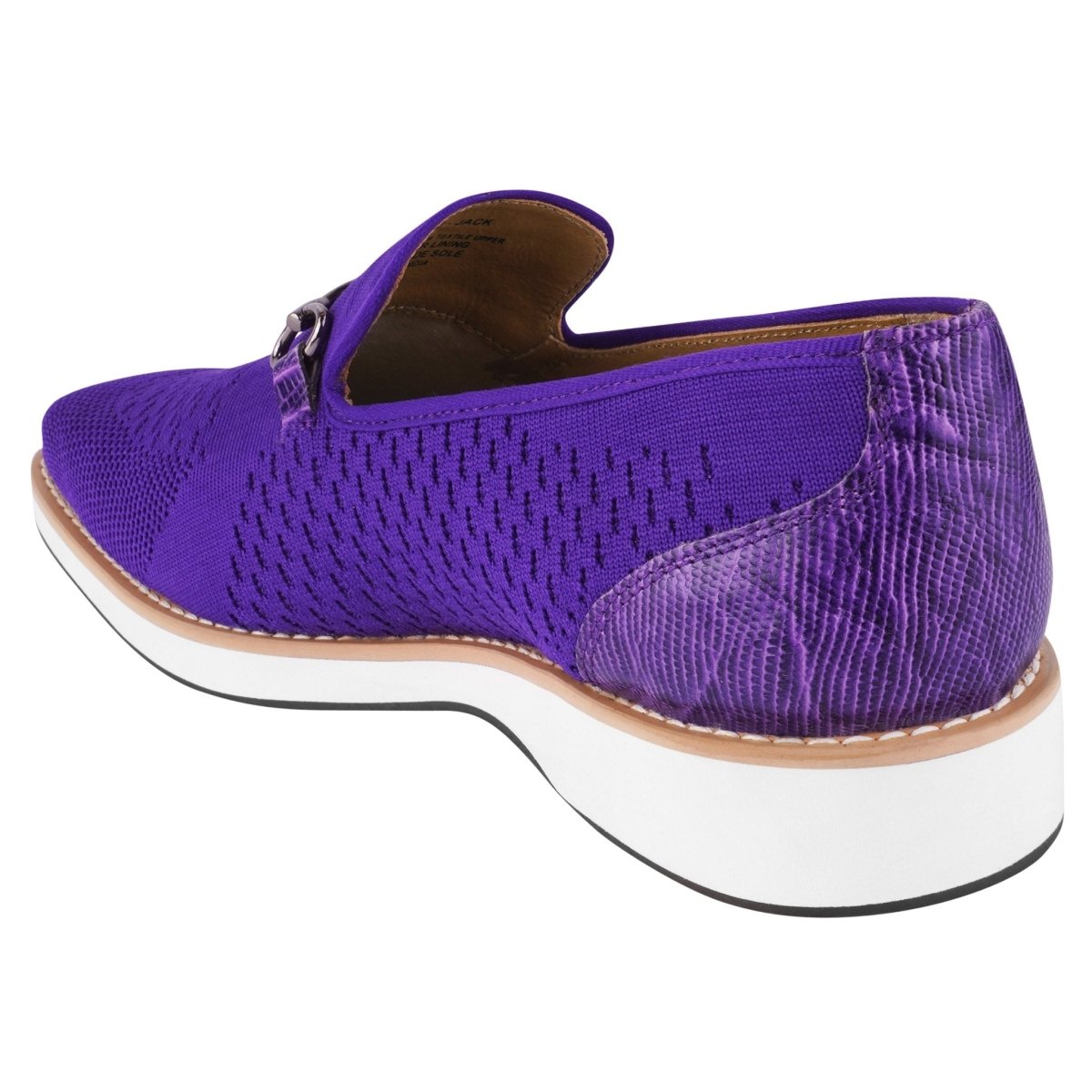 Liberty Zeno Jack Mens Leather Textile Casual Loafers