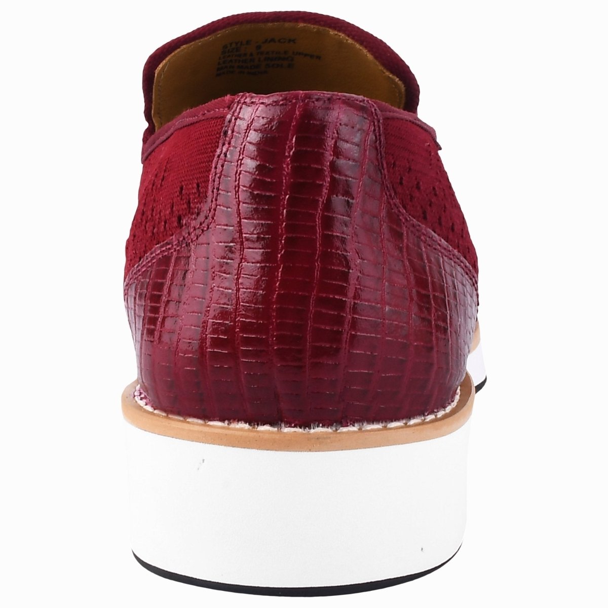 Liberty Zeno Jack Mens Leather Textile Casual Loafers