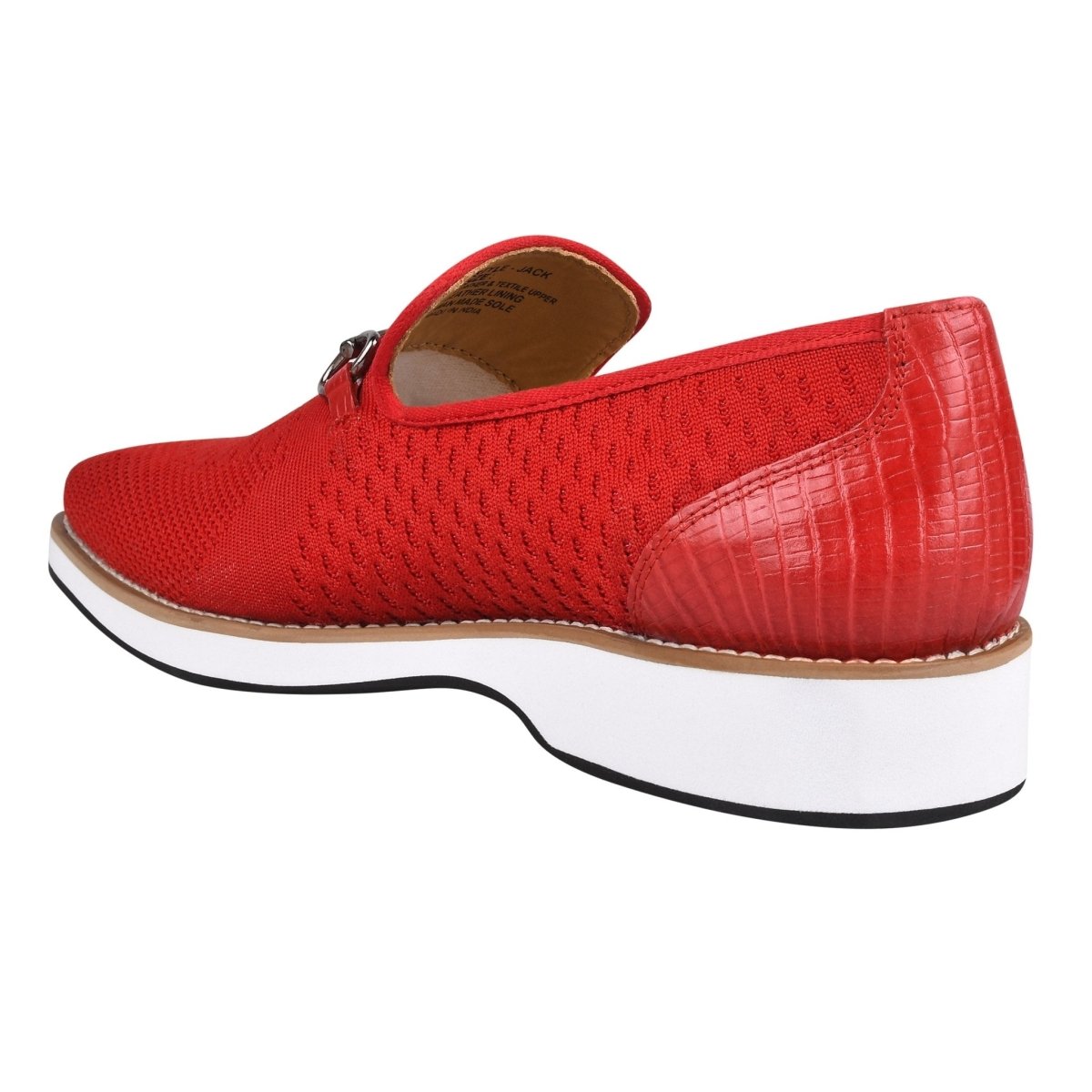 Liberty Zeno Jack Mens Leather Textile Casual Loafers