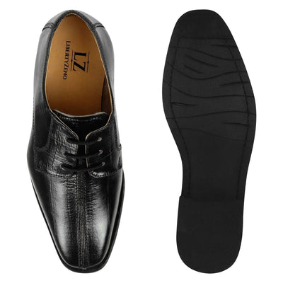 Liberty Zeno Jammy Leather Oxford Style Dress Shoes