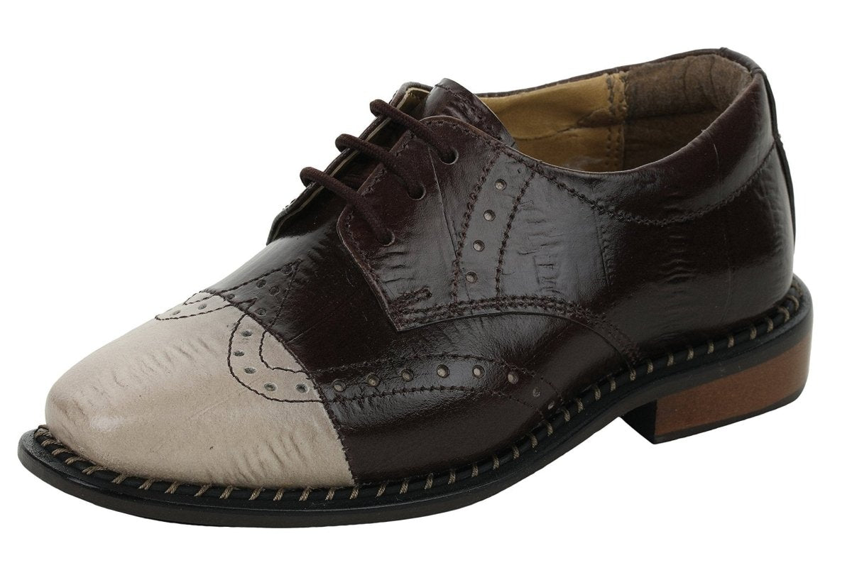 Liberty Zeno Janny Leather Oxford Style Dress Shoes