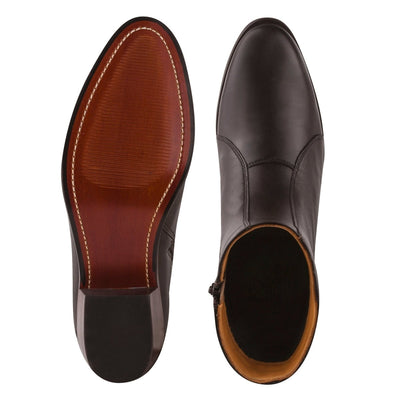 Liberty Zeno Jazzy Jackman Leather Ankle Length Boots for Men